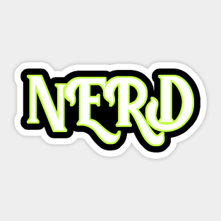 Nerd Sticker